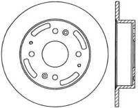 StopTech Sport Cross Drilled Brake Rotor Rear Left 128.40041L