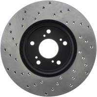 Stoptech - StopTech 99-08 Acura TL (STD Caliber) / 01-03 CL / 04-09 TSX Cross Drilled Left Front Rotor - 128.40046L - Image 2