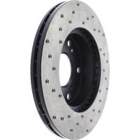 Stoptech - StopTech Sport Cryo Cross Drilled Brake Rotor Front Left 128.40056CL - Image 5
