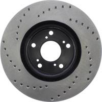 Stoptech - StopTech Sport Cryo Cross Drilled Brake Rotor Front Left 128.40057CL - Image 4