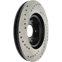 Stoptech - StopTech Sport Cryo Cross Drilled Brake Rotor Front Left 128.40057CL - Image 5