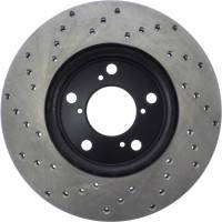 Stoptech - StopTech Sport Cryo Cross Drilled Brake Rotor Front Left 128.40064CL - Image 2