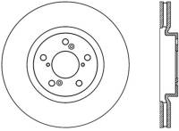 StopTech Drilled Sport Brake Rotor - 128.40071R