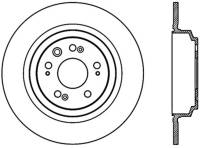 StopTech Sport Cross Drilled Brake Rotor Rear Left 128.40074L