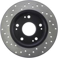 Stoptech - StopTech Sport Cross Drilled Brake Rotor Rear Left 128.40079L - Image 2