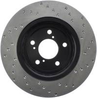 Stoptech - StopTech Sport Cross Drilled Brake Rotor - Front Left - 128.40092R - Image 2