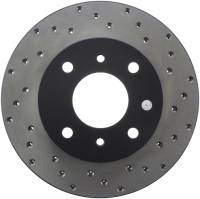 Stoptech - StopTech Sport Cross Drilled Brake Rotor Front Left 128.42041L - Image 1