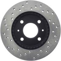 Stoptech - StopTech Sport Cross Drilled Brake Rotor Front Left 128.42060L - Image 2