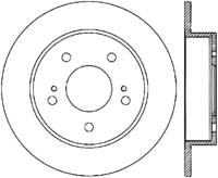 StopTech Sport Cross Drilled Brake Rotor Rear Left 128.42062L