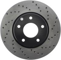 Stoptech - StopTech Sport Cross Drilled Brake Rotor Front Left 128.42071L - Image 1