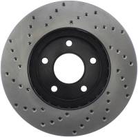 Stoptech - StopTech Sport Cross Drilled Brake Rotor Front Left 128.42071L - Image 2
