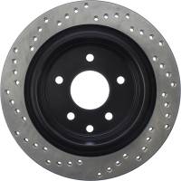 Stoptech - StopTech Sport Cryo Cross Drilled Brake Rotor Rear Left 128.42072CL - Image 2