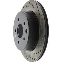 Stoptech - StopTech Sport Cryo Cross Drilled Brake Rotor Rear Left 128.42072CL - Image 4