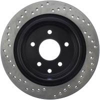 Stoptech - StopTech Sport Cross Drilled Brake Rotor Rear Left 128.42072L - Image 2