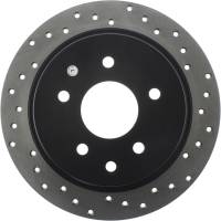 Stoptech - StopTech Sport Cryo Cross Drilled Brake Rotor Rear Left 128.42073CL - Image 4