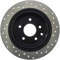 Stoptech - StopTech Sport Cross Drilled Brake Rotor Rear Right 128.42073R - Image 2