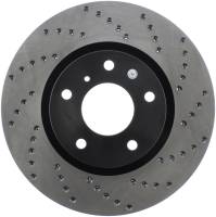 Stoptech - StopTech 8/02-03 Infiniti G35 Drilled Left Front Rotor - 128.42074L - Image 1