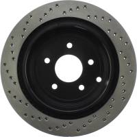Stoptech - StopTech 03-12 Infiniti FX35 Drilled Sport Left Rear Cryo Rotor - 128.42078CL - Image 2