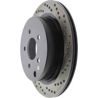 Stoptech - StopTech 03-12 Infiniti FX35 Drilled Sport Left Rear Cryo Rotor - 128.42078CL - Image 5