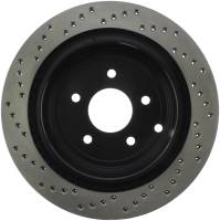 Stoptech - StopTech 03-07 Infiniti FX35/45 Drilled Left Rear Rotor - 128.42078L - Image 2