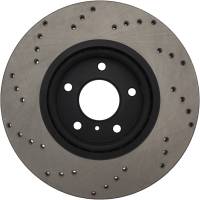 Stoptech - StopTech Sport Cryo Cross Drilled Brake Rotor Front Left 128.42080CL - Image 2