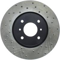Stoptech - StopTech Sport Cross Drilled Brake Rotor Front Left 128.42083L - Image 1