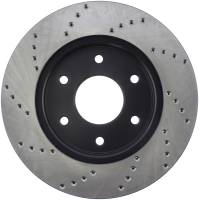 Stoptech - StopTech Sport Cross Drilled Brake Rotor Front Left 128.42084L - Image 2