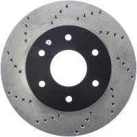 StopTech Sport Cross Drilled Brake Rotor Front Right 128.42084R
