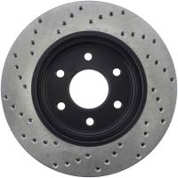 Stoptech - StopTech Sport Cross Drilled Brake Rotor Front Left 128.42085L - Image 2