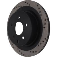 Stoptech - StopTech 08-09 Infiniti EX35 / 05-08 G35 / 09 G37 / 06-09 M35/M45 Cryo Drilled Left Rear Rotor - 128.42088CL - Image 4