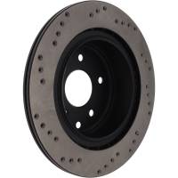 Stoptech - StopTech 08-09 Infiniti EX35 / 05-08 G35 / 09 G37 / 06-09 M35/M45 Cryo Drilled Left Rear Rotor - 128.42088CL - Image 5