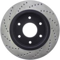 Stoptech - StopTech Sport Cross Drilled Brake Rotor Front Left 128.42090L - Image 2