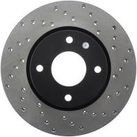Stoptech - StopTech Sport Cross Drilled Brake Rotor Front Left 128.42091L - Image 1
