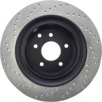 Stoptech - StopTech Sport Cryo Cross Drilled Brake Rotor Rear Left 128.42093CL - Image 3