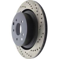 Stoptech - StopTech Sport Cryo Cross Drilled Brake Rotor Rear Left 128.42093CL - Image 4