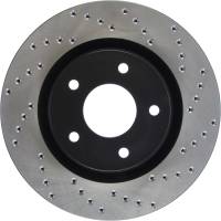 Stoptech - StopTech Sport Cryo Cross Drilled Brake Rotor Front Left 128.42096CL - Image 4