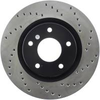 Stoptech - StopTech Sport Cross Drilled Brake Rotor Front Left 128.42097L - Image 1
