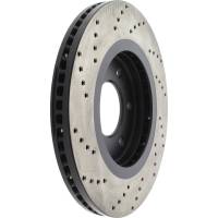 Stoptech - StopTech Sport Cryo Cross Drilled Brake Rotor Front Left 128.42099CL - Image 5
