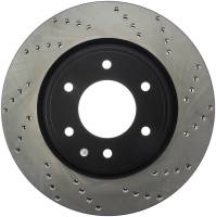 Stoptech - StopTech Sport Cross Drilled Brake Rotor Front Left 128.42099L - Image 1