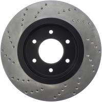 Stoptech - StopTech Sport Cross Drilled Brake Rotor Front Left 128.42099L - Image 2