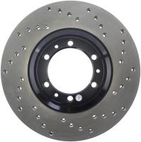 Stoptech - StopTech Sport Cross Drilled Brake Rotor Front Left 128.43013L - Image 1