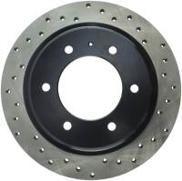 StopTech Sport Cross Drilled Brake Rotor Rear Left 128.43015L