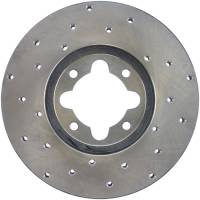 Stoptech - StopTech Sport Cross Drilled Brake Rotor Front Left 128.44017L - Image 1
