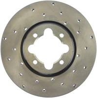 Stoptech - StopTech Sport Cross Drilled Brake Rotor Front Left 128.44017L - Image 2