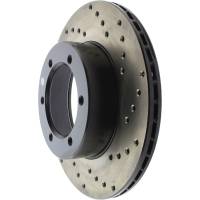 Stoptech - StopTech Sport Cryo Cross Drilled Brake Rotor Front Left 128.44044CL - Image 4