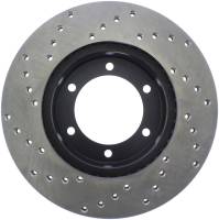 Stoptech - StopTech Sport Cross Drilled Brake Rotor Front Left 128.44044L - Image 1