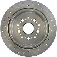 Stoptech - StopTech Sport Cross Drilled Brake Rotor Rear Left 128.44082L - Image 2