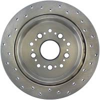 Stoptech - StopTech Sport Cross Drilled Brake Rotor Rear Right 128.44082R - Image 2