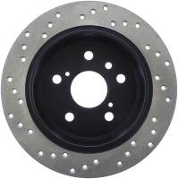 Stoptech - StopTech Sport Cross Drilled Brake Rotor Rear Left 128.44085L - Image 2