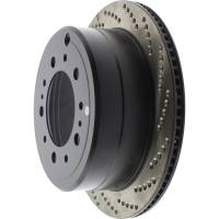 Stoptech - StopTech Sport Cryo Cross Drilled Brake Rotor Rear Left 128.44087CL - Image 2